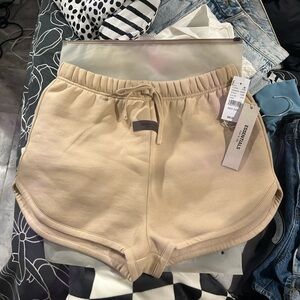 Stradivarius Women's Beige Shorts